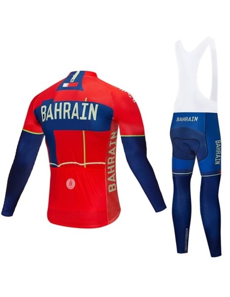 Equipación térmica de ciclismo Bahrain Merida para estar cómodo en tus rutas