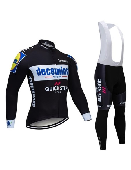 Equipación térmica de ciclismo Quick Step para mantenerte cómodo en cada pedalada