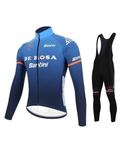 Equipación térmica de ciclismo rosa para estar cómodo en cada pedaleada