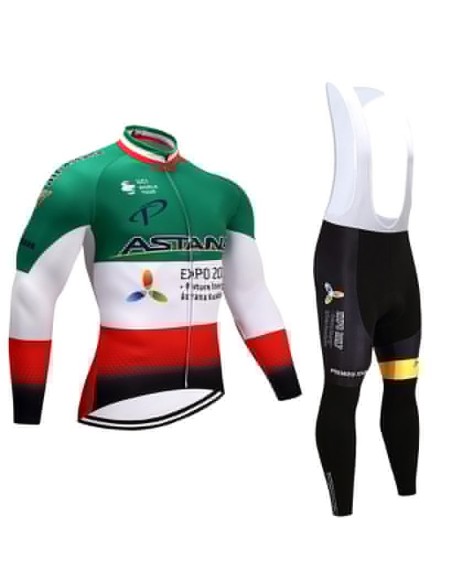 Equipación térmica de ciclismo Astana: comodidad y calidad para tus rutas