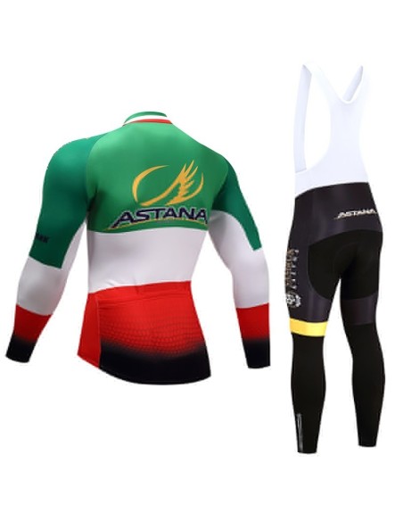 Equipación térmica de ciclismo Astana: comodidad y calidad para tus rutas