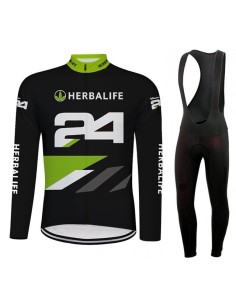 Equipación térmica de ciclismo Herbalife para tus mejores rutas