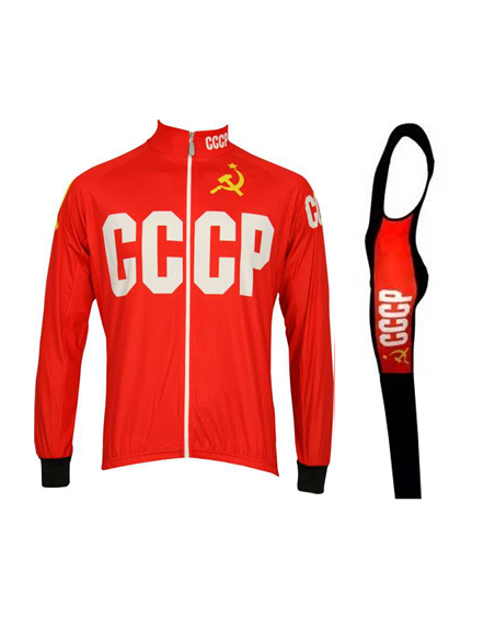 Equipación térmica de ciclismo CCCP: comodidad y estilo en cada pedaleada
