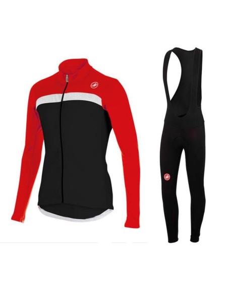 Equipación térmica Castelli para ciclistas que buscan comodidad y estilo