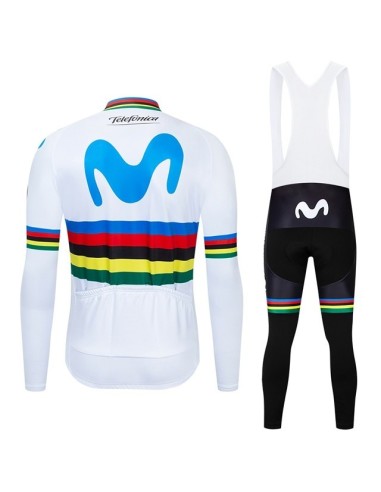 Equipación térmica de ciclismo Movistar para mantenerte cómodo y seco
