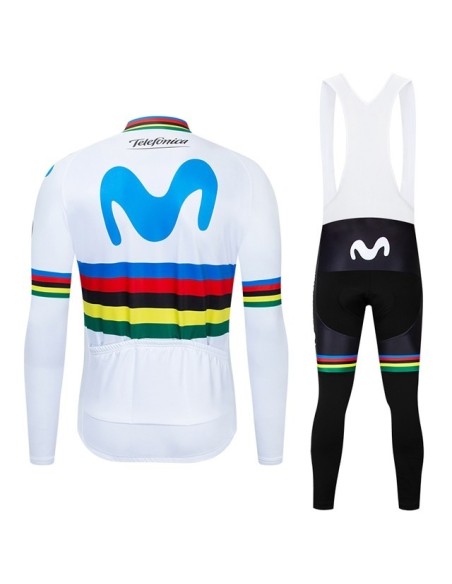 Equipación térmica de ciclismo Movistar para mantenerte cómodo y seco