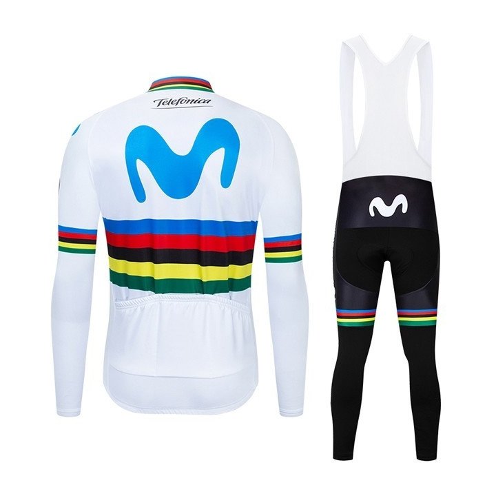 Equipación térmica de ciclismo Movistar para mantenerte cómodo y seco