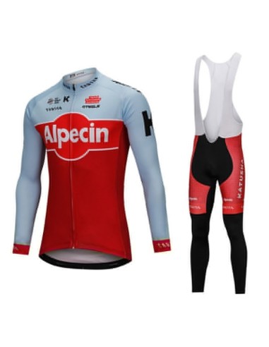 Equipación térmica Katusha para ciclistas que buscan comodidad y estilo