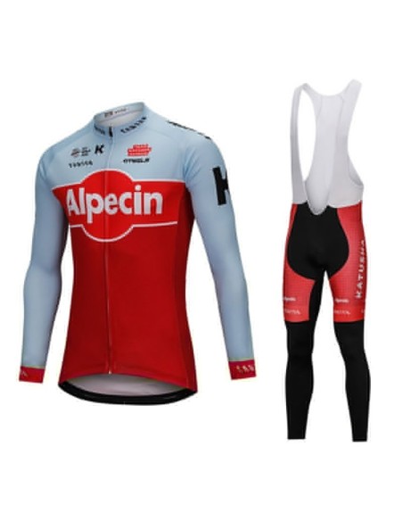 Equipación térmica Katusha para ciclistas que buscan comodidad y estilo