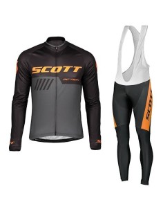 Equipación térmica de ciclismo Scott para mantenerte cómodo y seco
