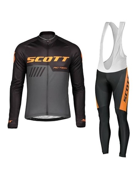 Equipación térmica de ciclismo Scott para mantenerte cómodo y seco