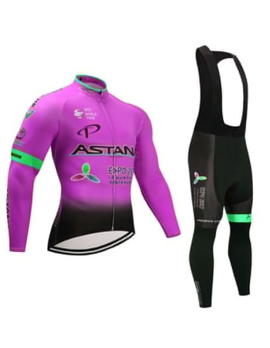 Equipación de ciclismo térmica Astana: comodidad y estilo para tus rutas