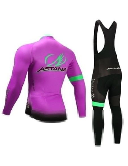 Equipación de ciclismo térmica Astana: comodidad y estilo para tus rutas