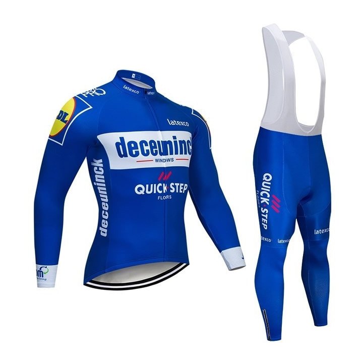 Equipación térmica de ciclismo Quick Step para estar cómodo en cualquier clima