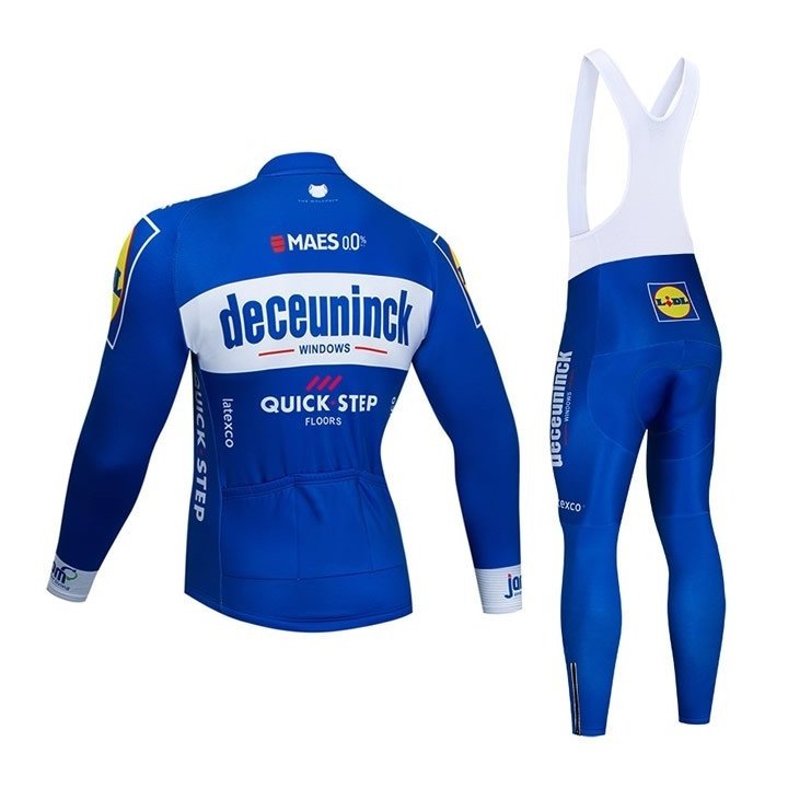 Equipación térmica de ciclismo Quick Step para estar cómodo en cualquier clima