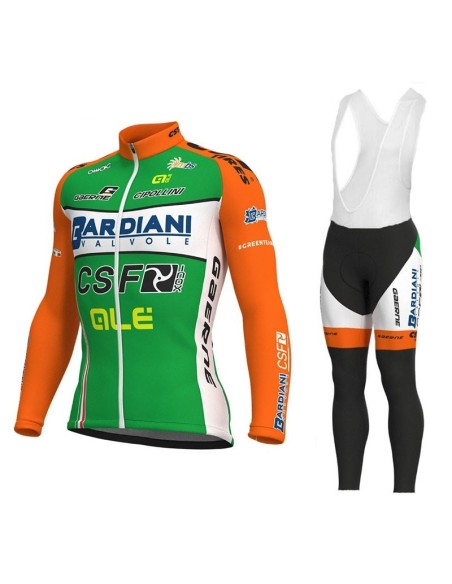 Equipación térmica de ciclismo Bardiani para pedalear cómodo y fresco