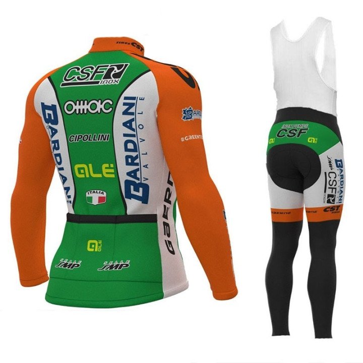 Equipación térmica de ciclismo Bardiani para pedalear cómodo y fresco