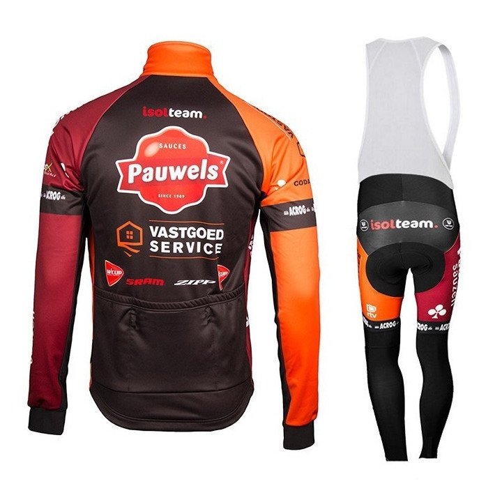 Equipación térmica de ciclismo Pauwels Sauzen para mantenerte cómodo y seco