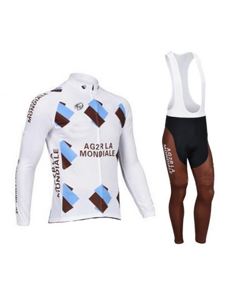 Equipación térmica de ciclismo Ag2r para mantenerte cómodo y seco