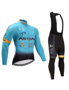 Equipación Térmica de Ciclismo Astana para Mantenerte Cómodo y Fresco