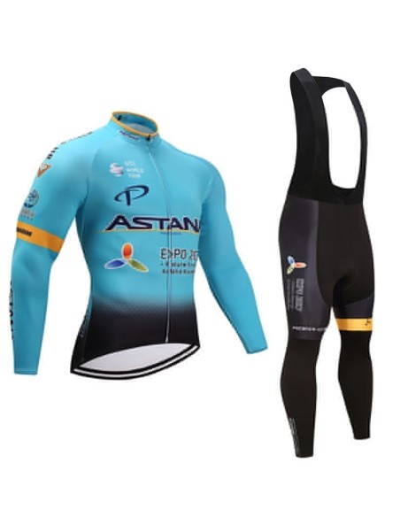 Equipación Térmica de Ciclismo Astana para Mantenerte Cómodo y Fresco