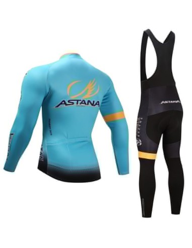 Equipación Térmica de Ciclismo Astana para Mantenerte Cómodo y Fresco