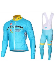 Equipación de ciclismo térmica Astana: comodidad y estilo para tus rutas