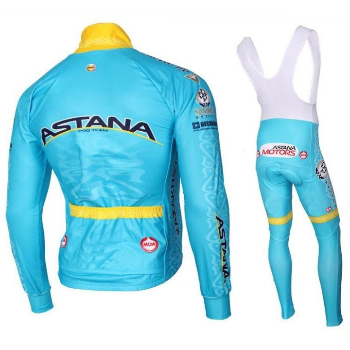 Equipación de ciclismo térmica Astana: comodidad y estilo para tus rutas