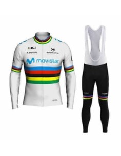 Equipación térmica de ciclismo Movistar: comodidad y calidad para tus entrenos