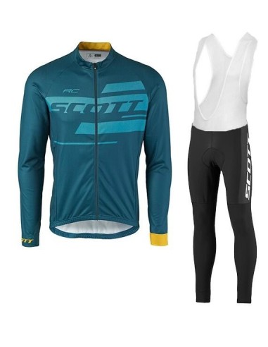 Equipación térmica de ciclismo Scott para mantenerte cómodo y seco