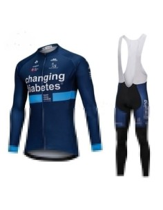 Equipación de ciclismo térmica Changing Diabetes para estar cómodo en cualquier clima