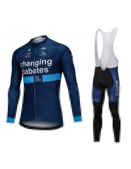 Equipación de ciclismo térmica Changing Diabetes para estar cómodo en cualquier clima