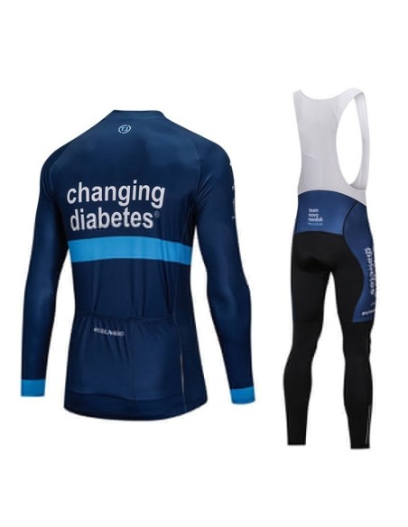 Equipación de ciclismo térmica Changing Diabetes para estar cómodo en cualquier clima