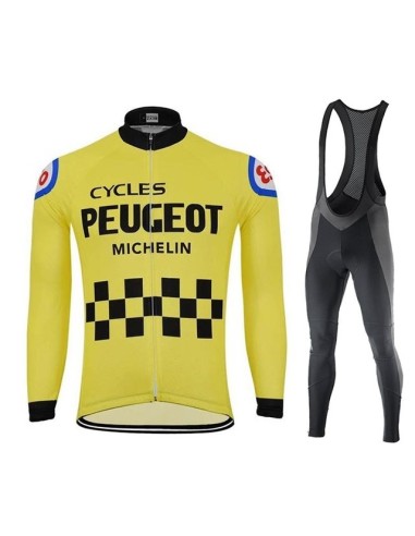 Equipación térmica de ciclismo Peugeot para estar cómodo en cada pedaleada