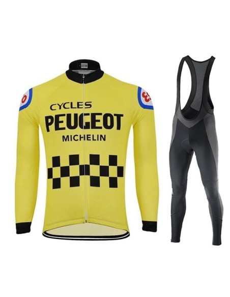 Equipación térmica de ciclismo Peugeot para estar cómodo en cada pedaleada