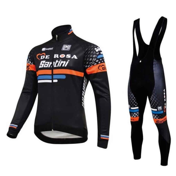 Equipación térmica de ciclismo rosa para entrenar con estilo y comodidad