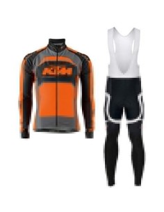 Equipación térmica de ciclismo KTM para un pedaleo cómodo y fresco