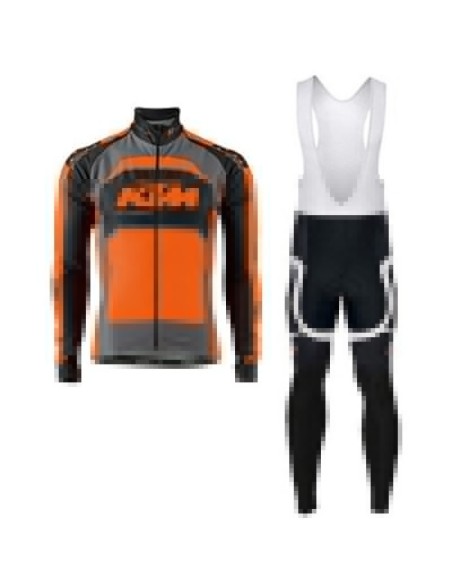 Equipación térmica de ciclismo KTM para un pedaleo cómodo y fresco