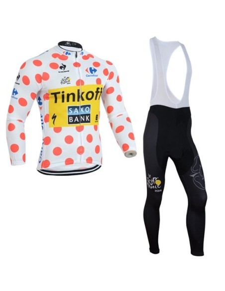 Equipación de ciclismo Térmica Tinkoff
