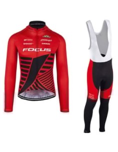 Equipación térmica de ciclismo Focus para sentirte cómodo y fresco en cada pedaleo