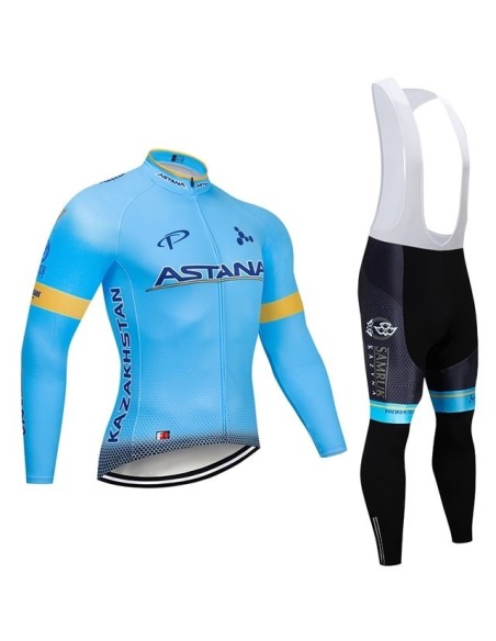 Equipación térmica de ciclismo Astana: comodidad y estilo para tus rutas