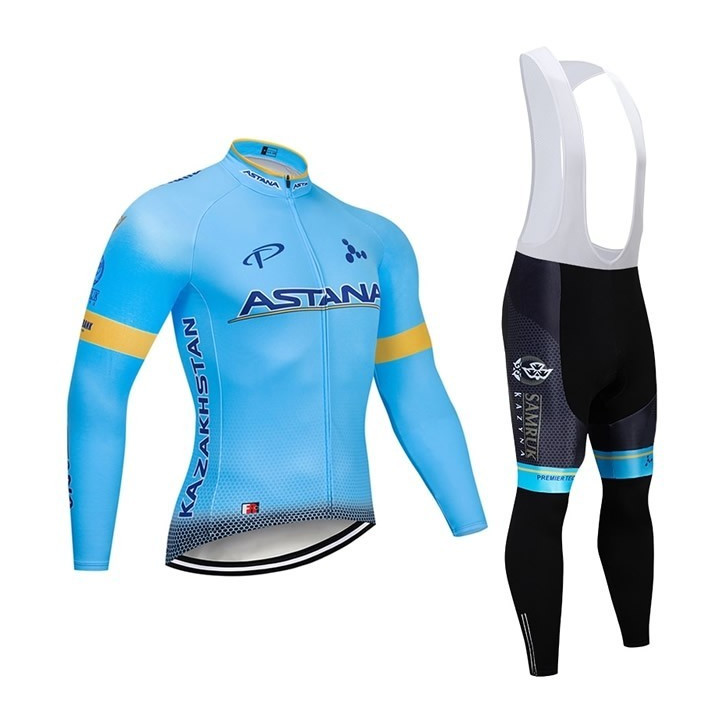 Equipación térmica de ciclismo Astana: comodidad y estilo para tus rutas