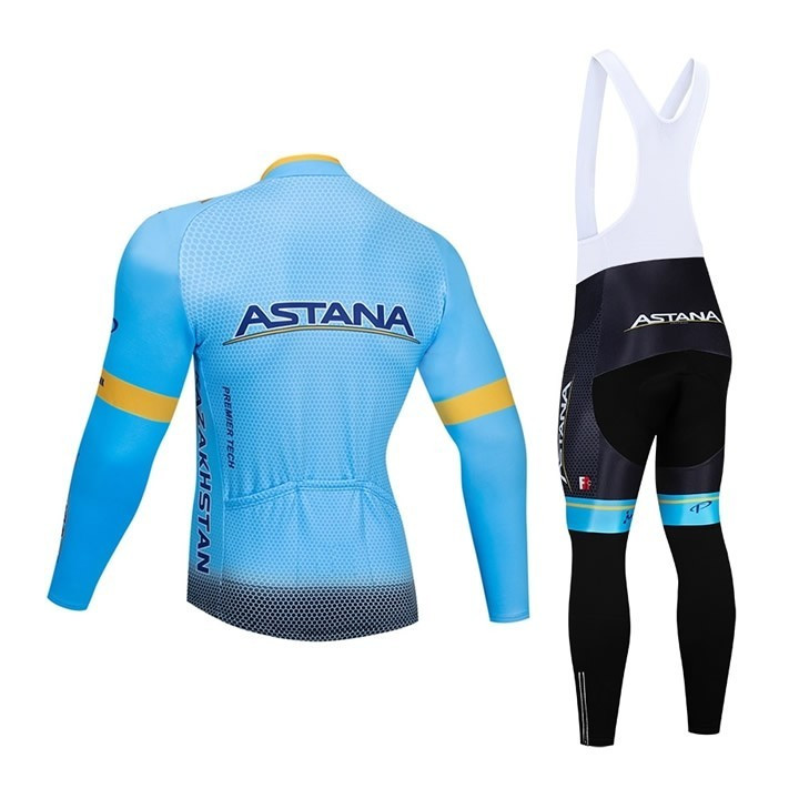 Equipación térmica de ciclismo Astana: comodidad y estilo para tus rutas