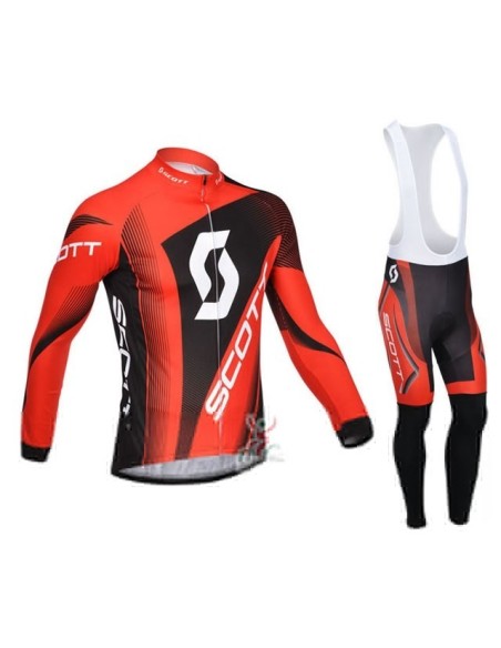 Equipación térmica de ciclismo Scott para entrenar cómodo y seco