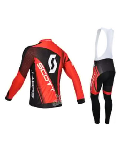 Equipación térmica de ciclismo Scott para entrenar cómodo y seco