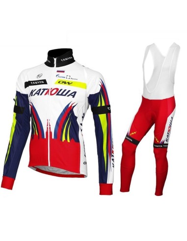 Equipación Térmica de Ciclismo Katusha para un Confort Total