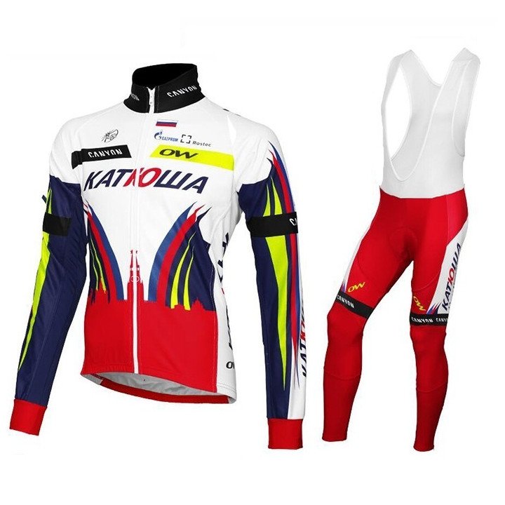 Equipación Térmica de Ciclismo Katusha para un Confort Total