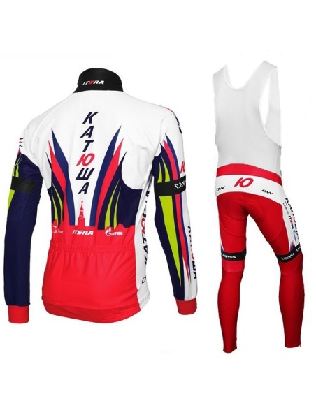 Equipación Térmica de Ciclismo Katusha para un Confort Total