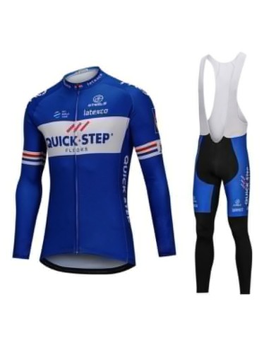 Equipación térmica de ciclismo Quick Step: comodidad y estilo para tus rutas