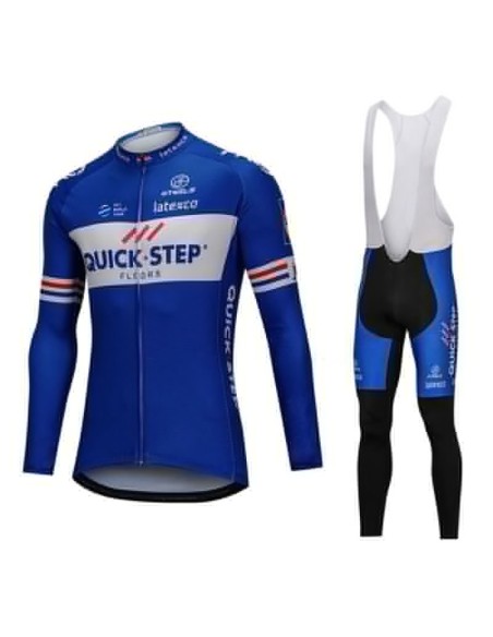 Equipación térmica de ciclismo Quick Step: comodidad y estilo para tus rutas